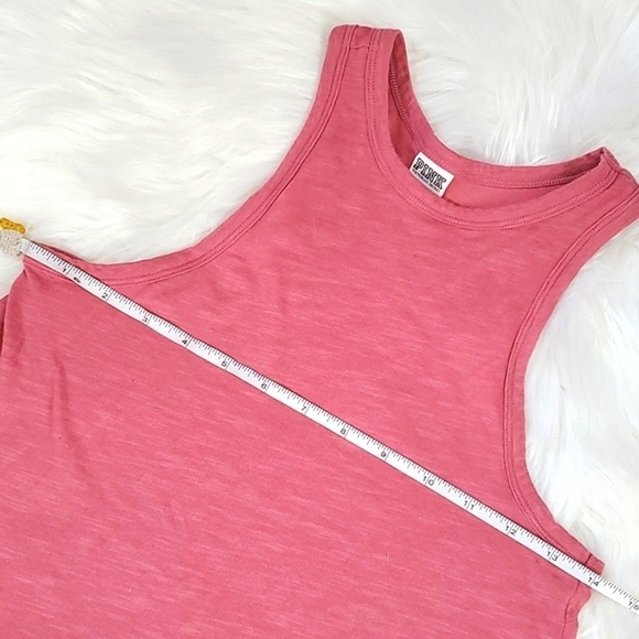 2016 Victoria's Secret PINK Dusty Pink Sleepwear Chunky Tank Top Womens Sz XS - Picture 6 of 13